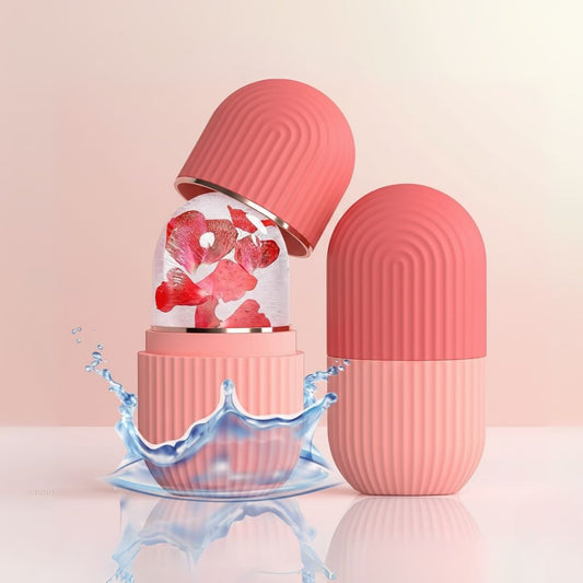 Beauty Ice Roller for Face Massager & Eye Reusable Face Rollers Facial Roller Box